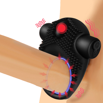 Male Vibrating Penis Ring / Cock Ring for Delayed Ejaculation / Adult Sex Toys For Men - EVE's SECRETS